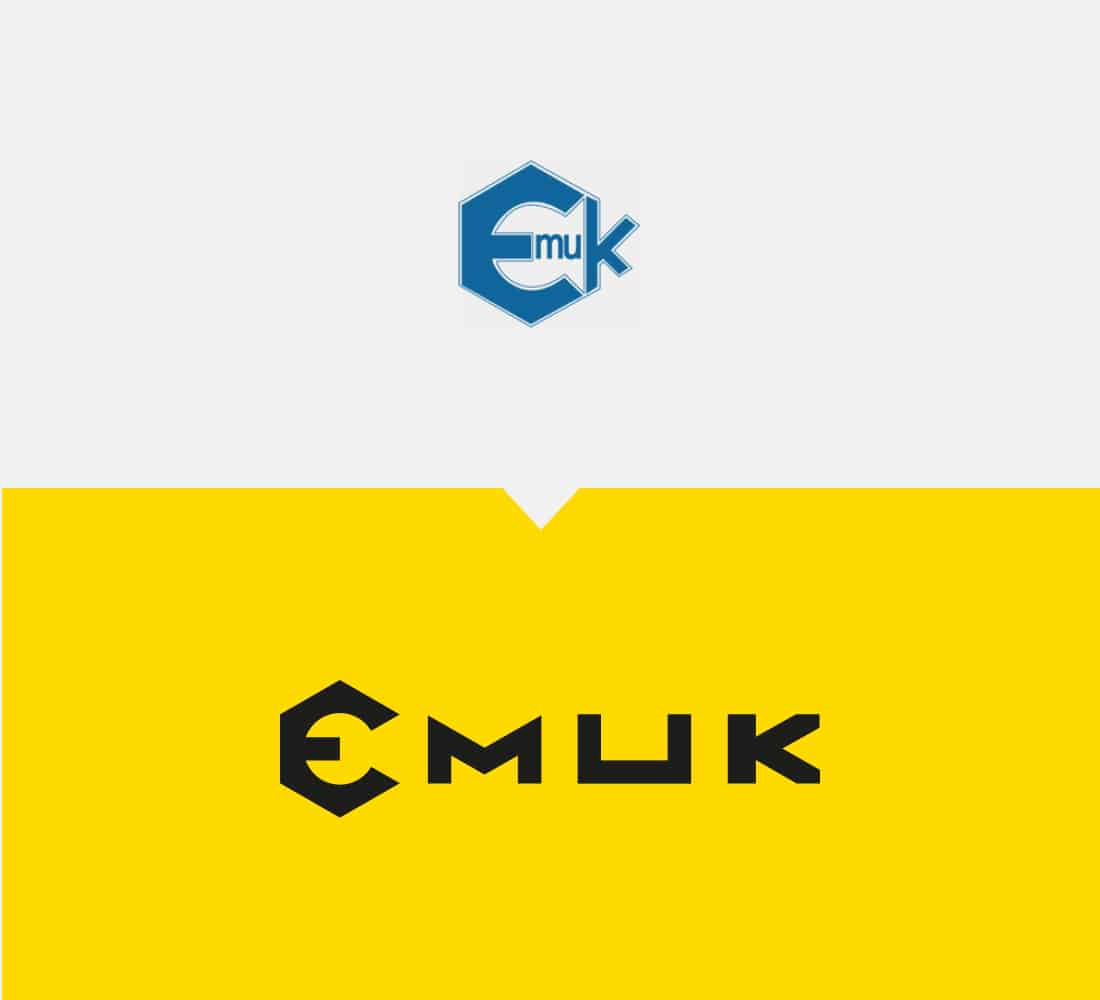 Logo Transformation Alt zu Neu